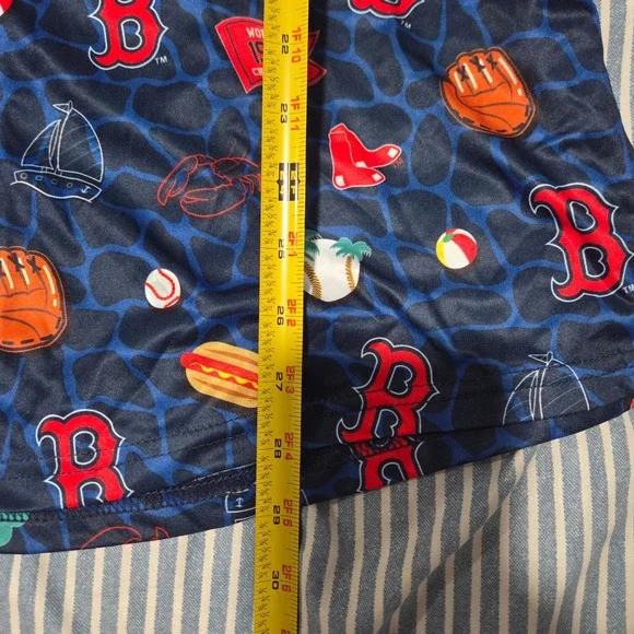 Boston Red Sox Button Down Shirt Promotional Hawiian Champions Mens Medium - Picture 7 of 7